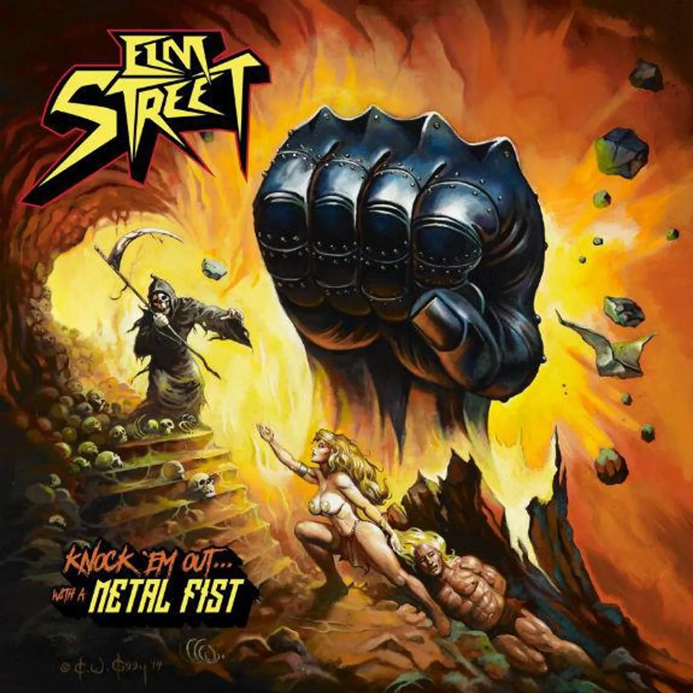 Elm Street KNOCK EM OUT: WITH A METAL FIST CD