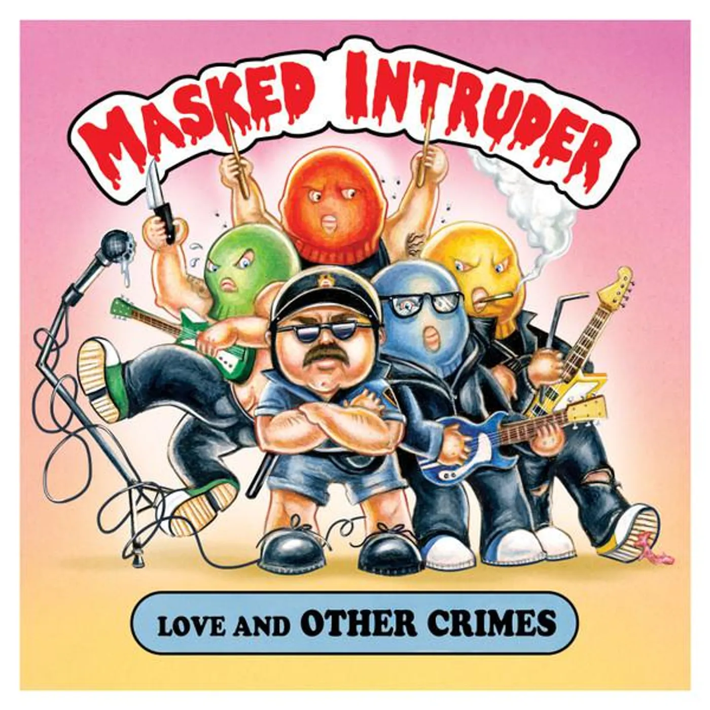 Masked Intruder Love and Other Crimes Vinyl Record