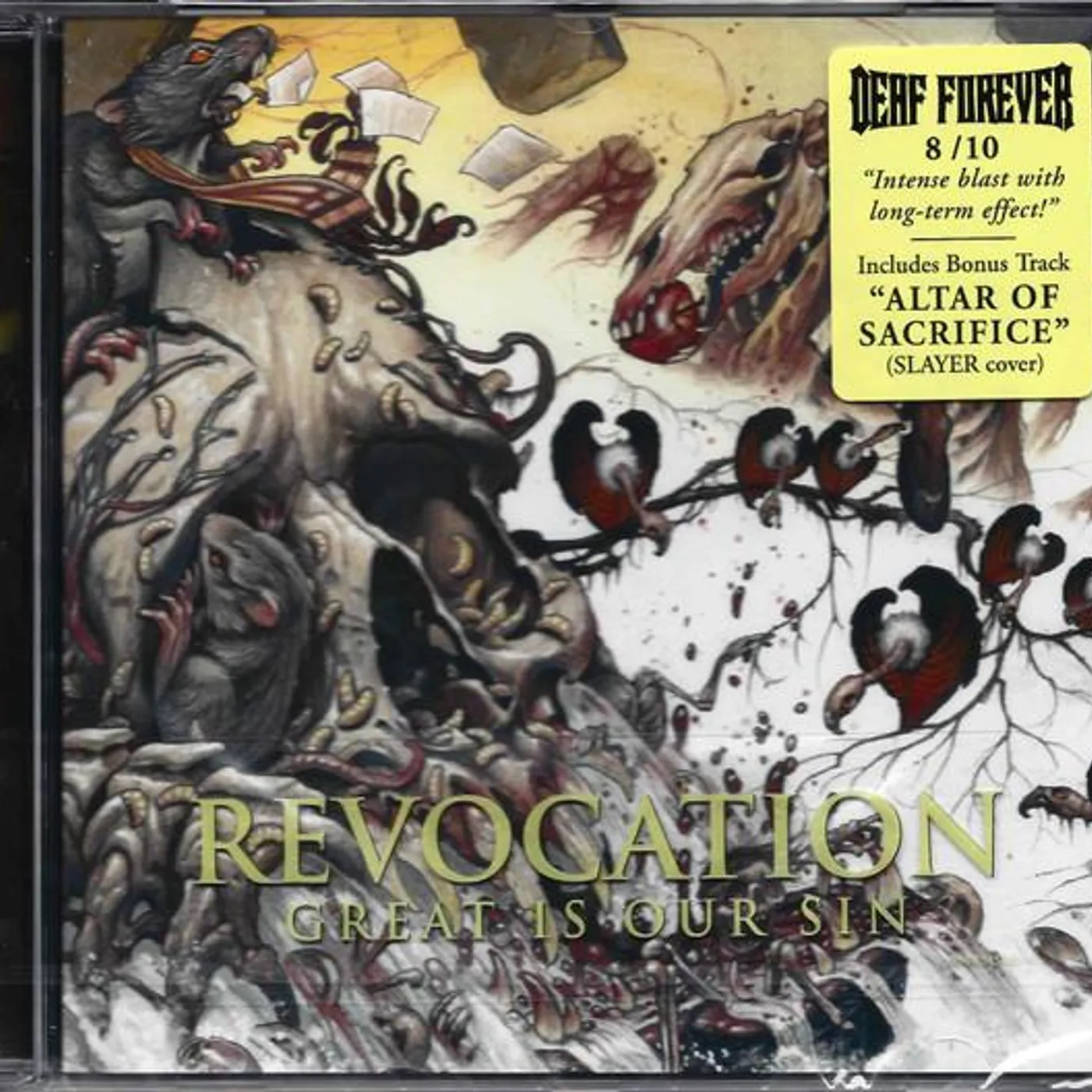 Revocation GREAT IS OUR SIN CD