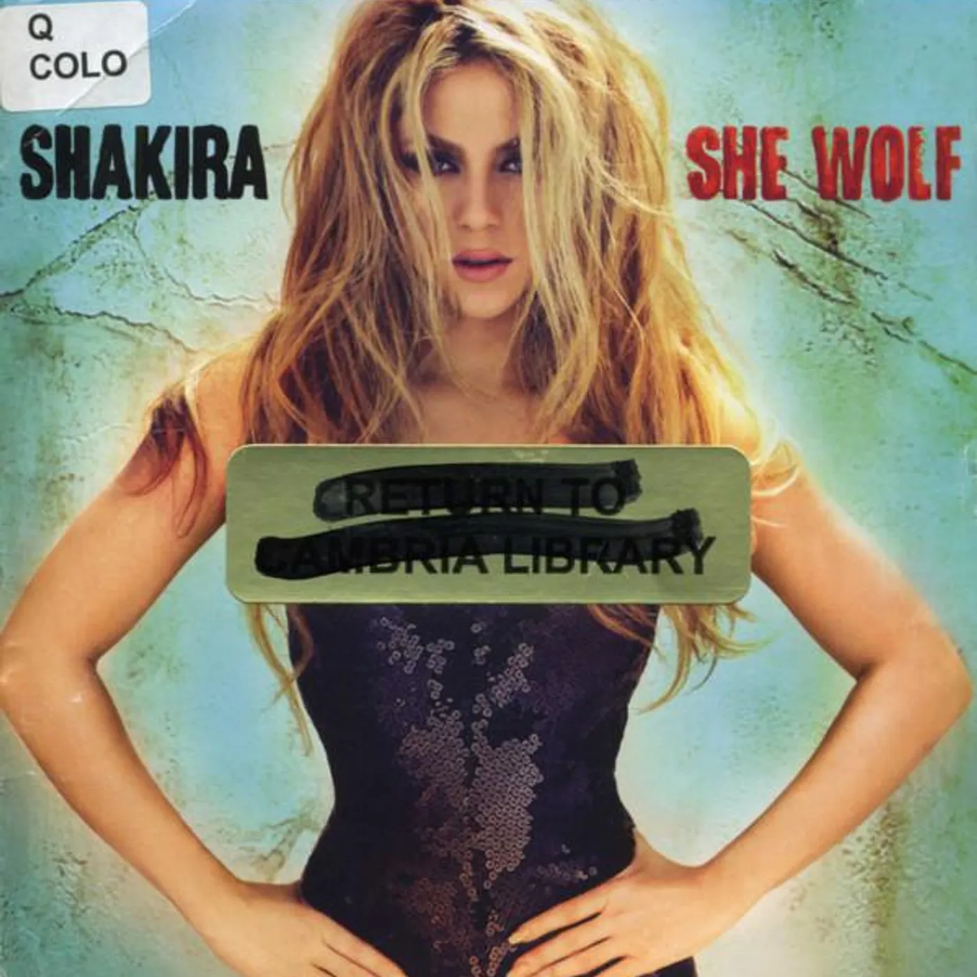Shakira SHE WOLF CD