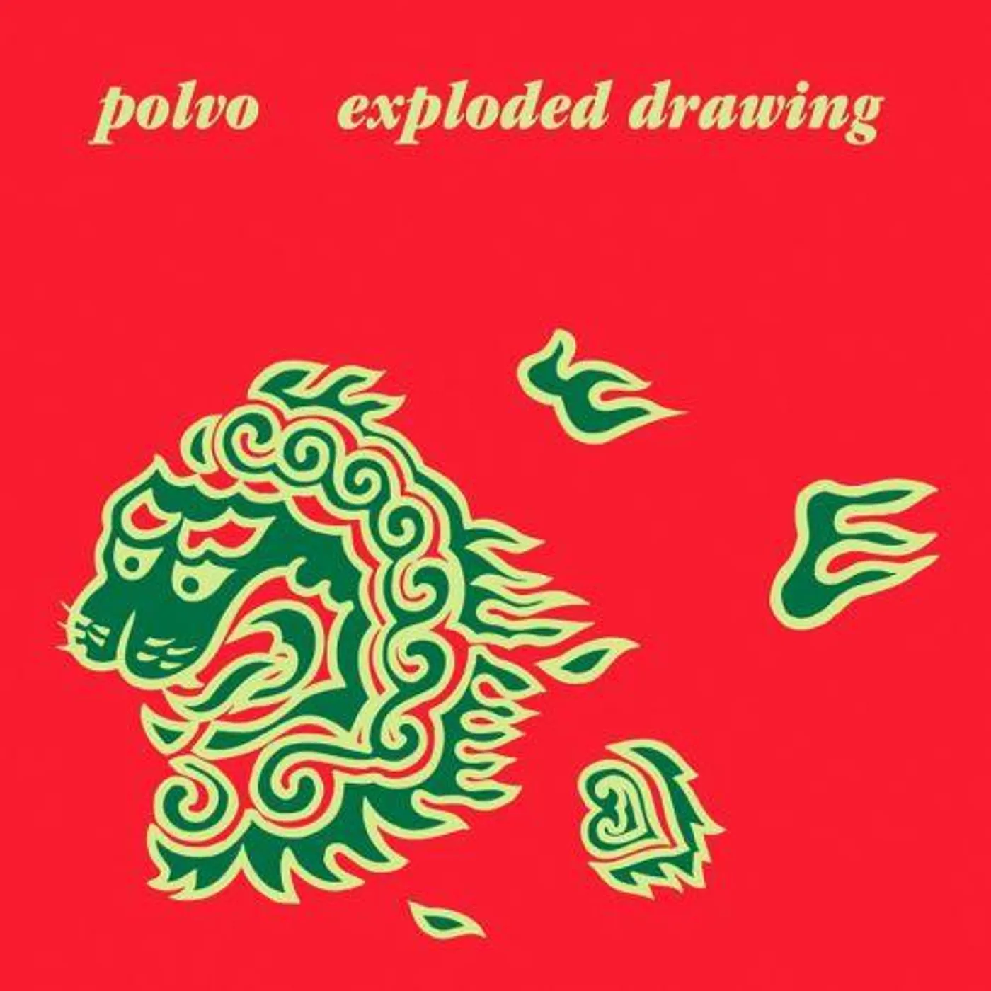 Polvo EXPLODED DRAWING CD