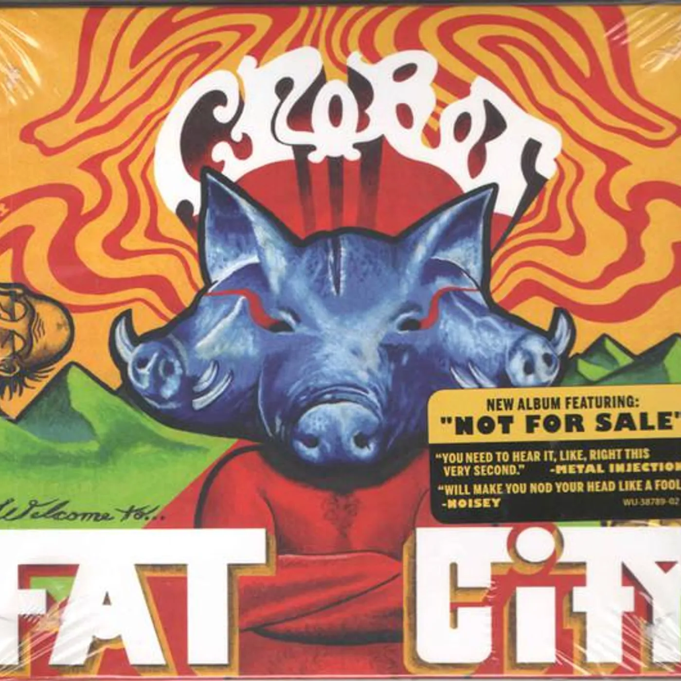 Crobot WELCOME TO FAT CITY CD
