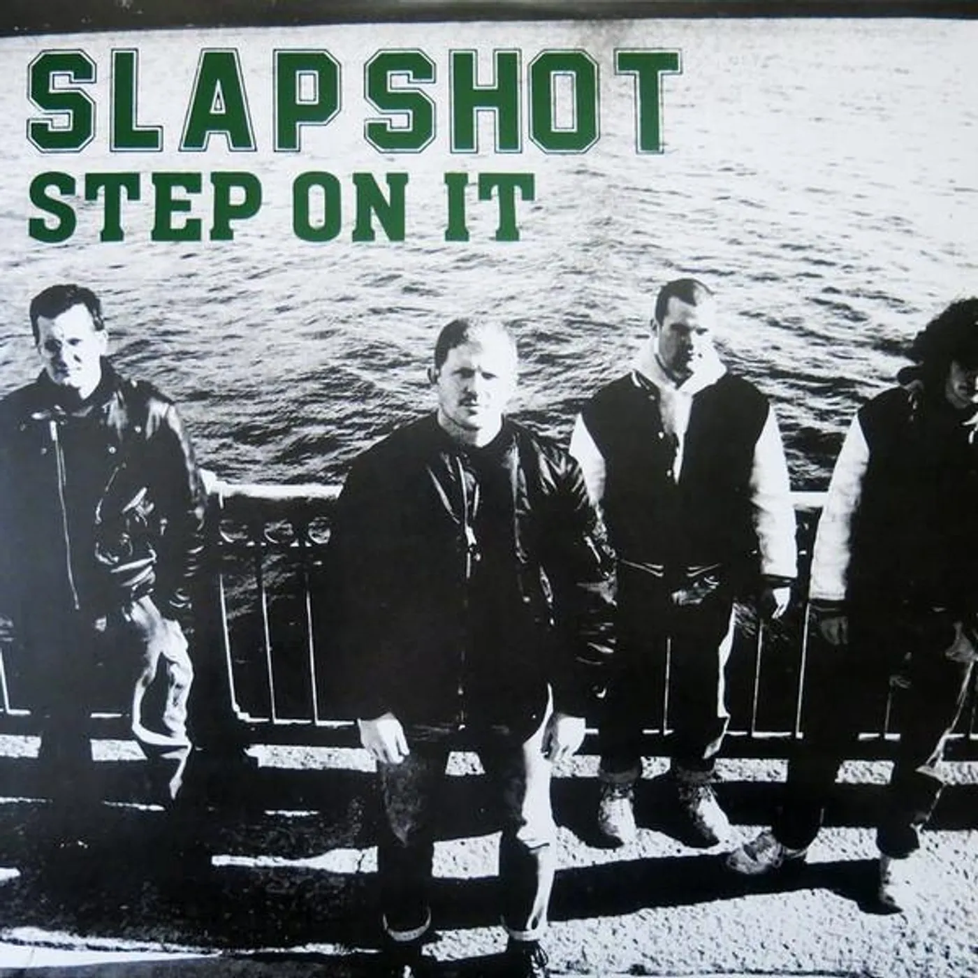 Slapshot STEP ON IT Vinyl Record