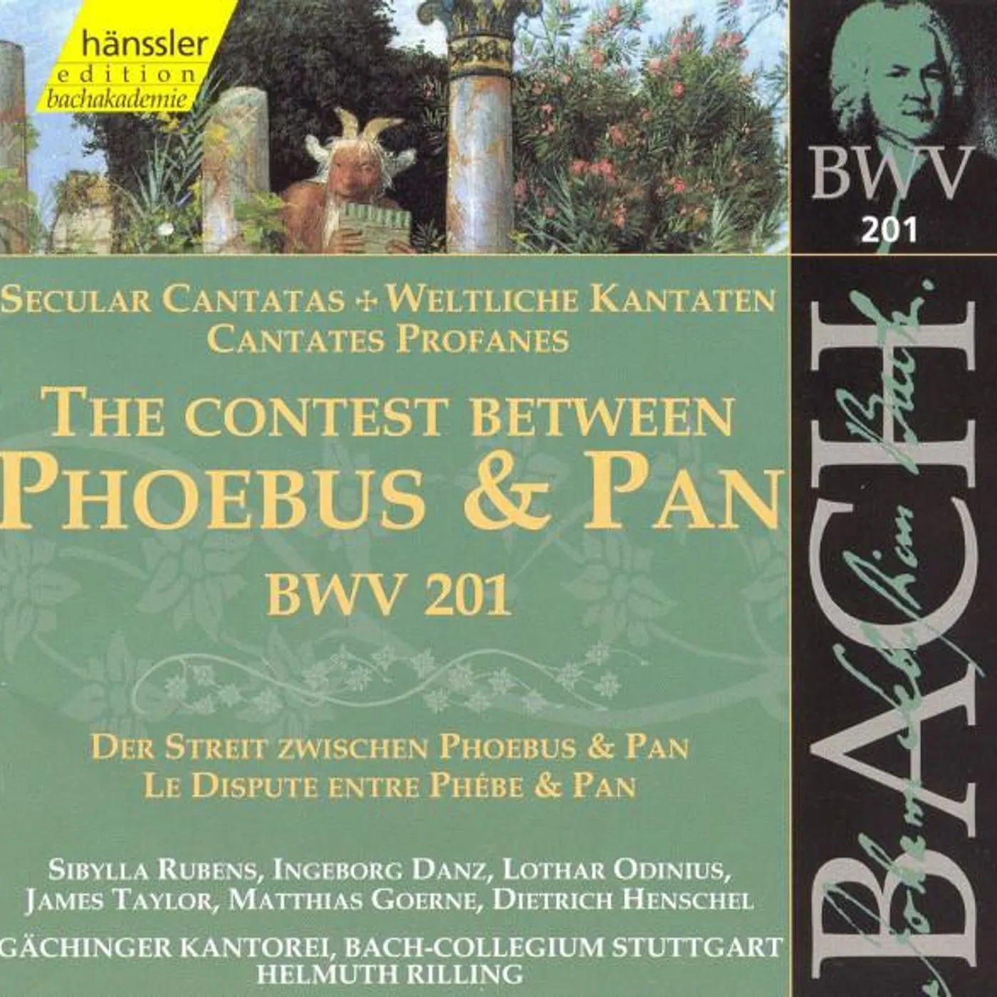 J.S. Bach CONTEST BETWEEN PHOEB CD