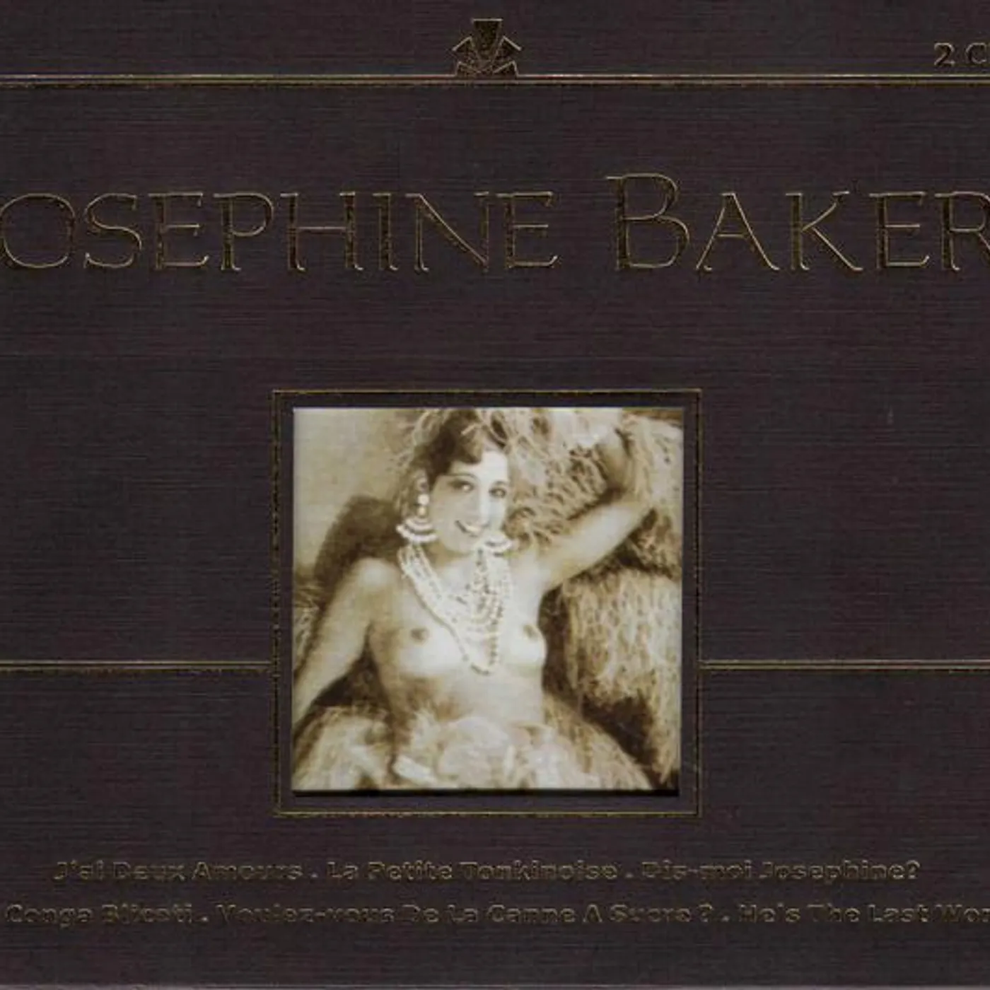 Josephine Baker BLACK LINE SERIES CD