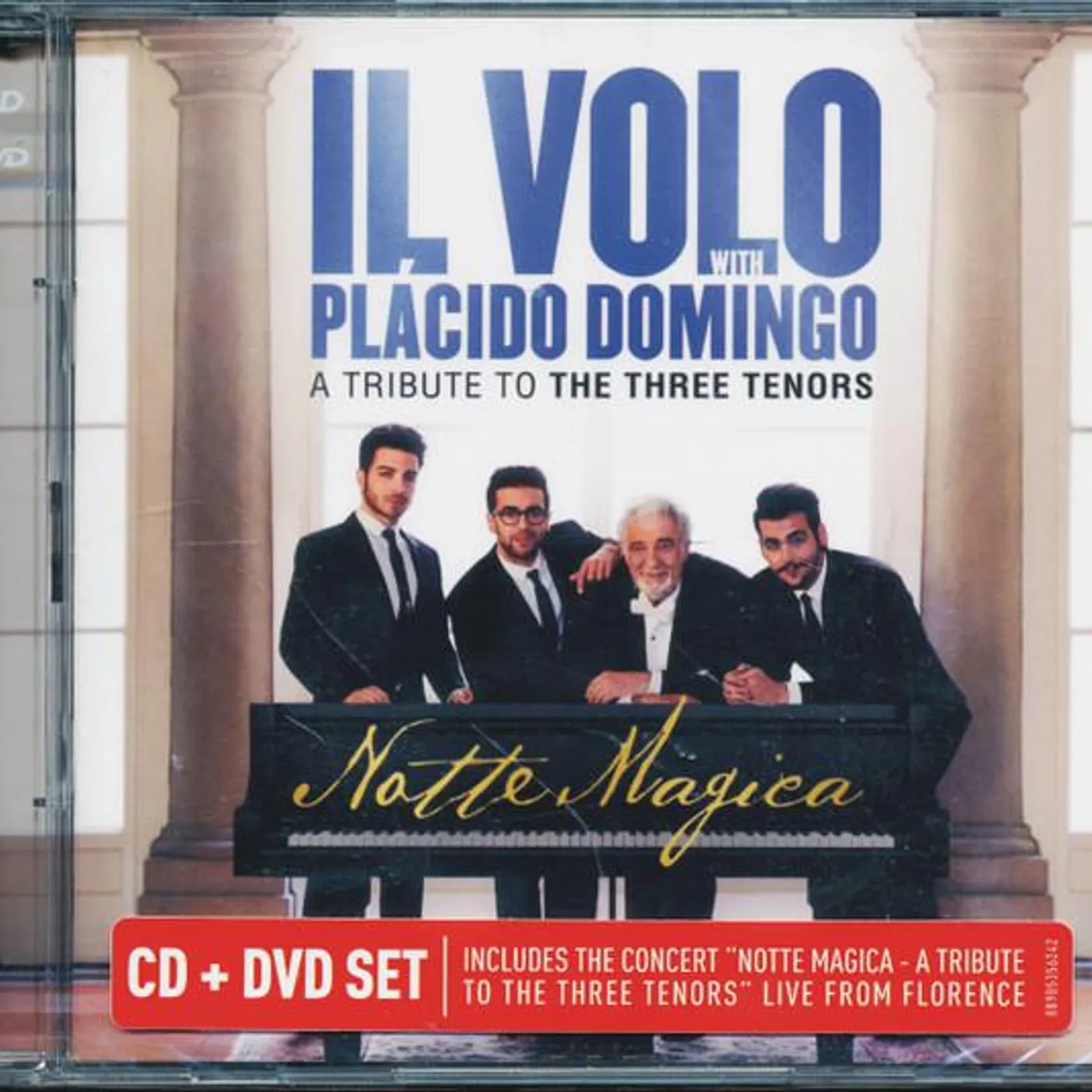 Il Volo NOTTE MAGICA-TRIBUTE TO THE 3 TENORS (CD/DVD) CD
