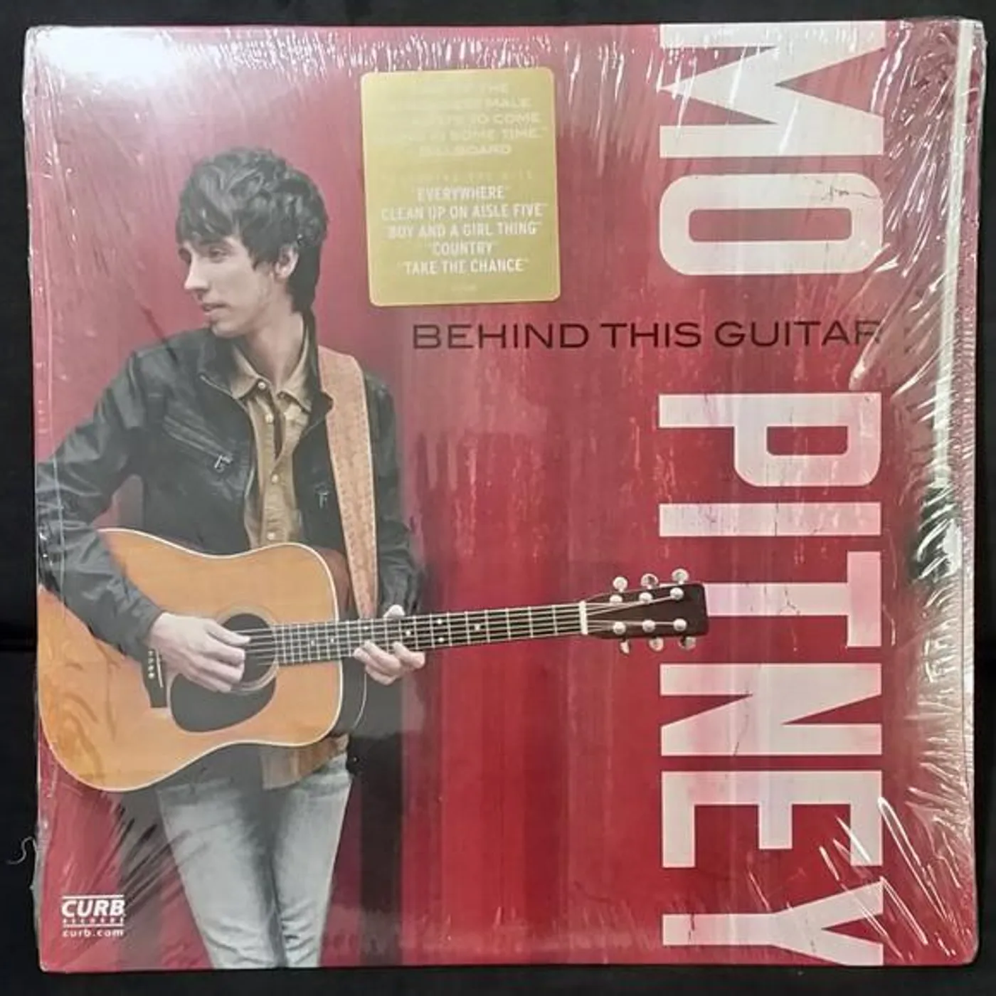 Mo Pitney BEHIND THIS GUITAR (180G/DL CARD) Vinyl Record