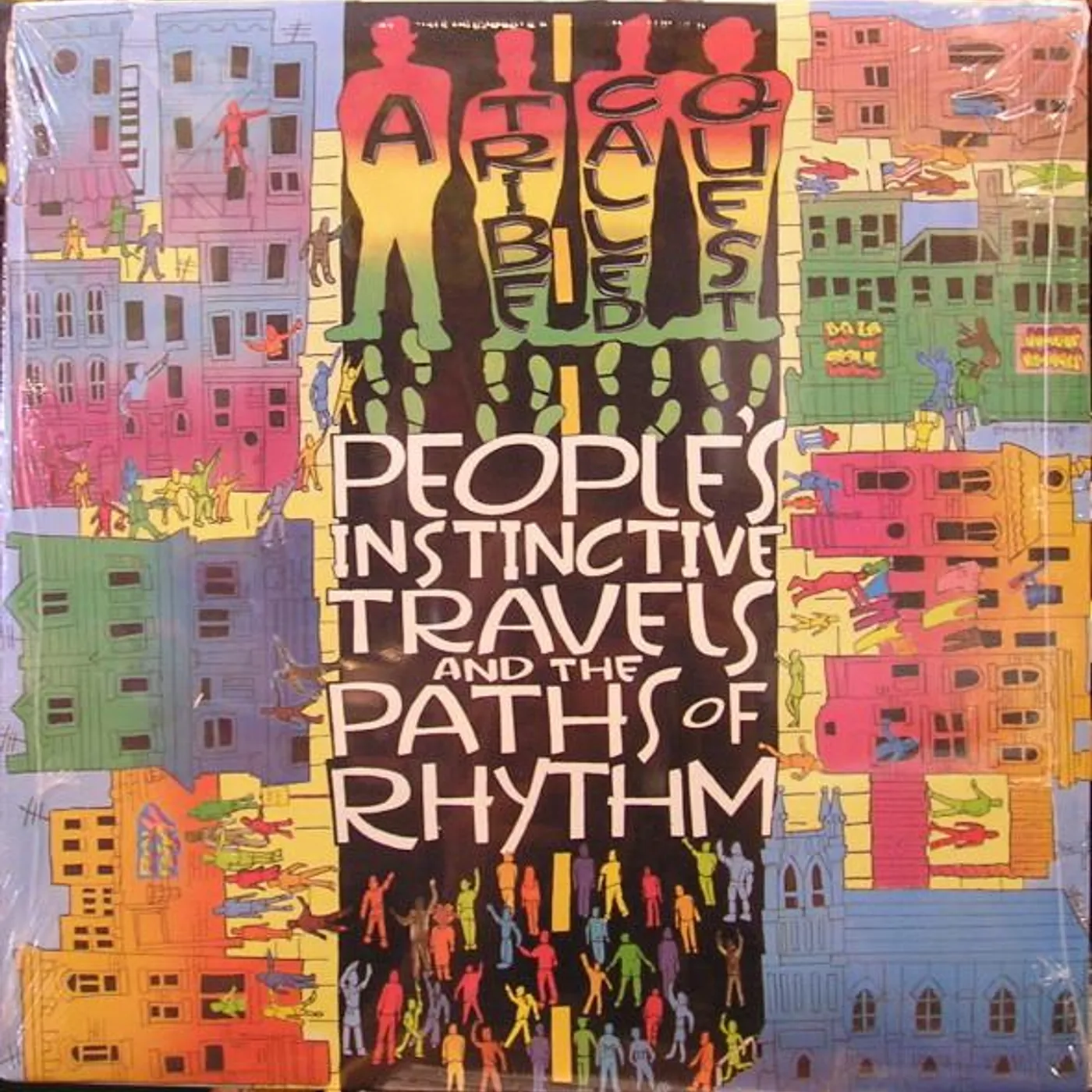 A Tribe Called Quest PEOPLES INSTINCTIVE TRAVELS & PATHS OF RHYTHM Vinyl Record
