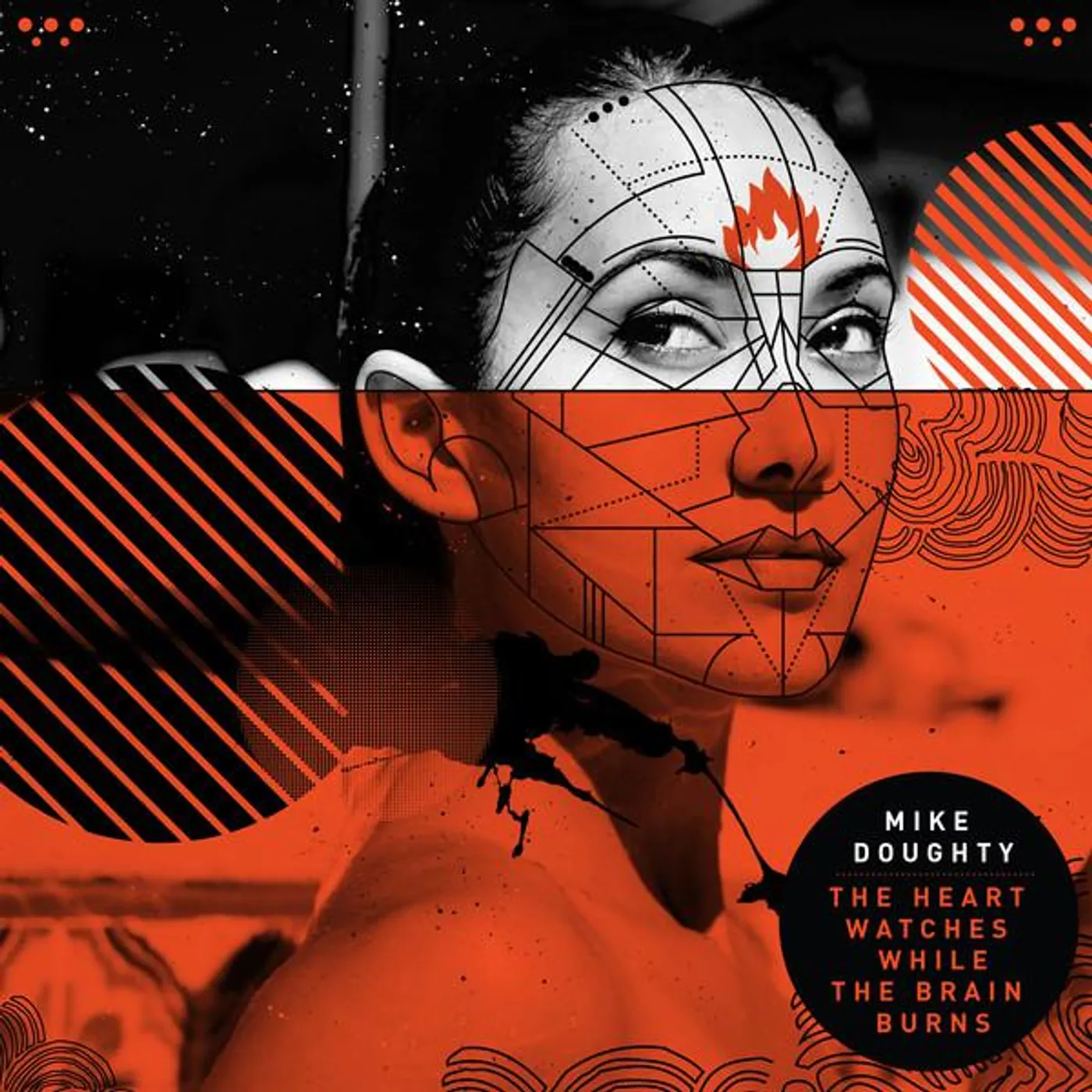 Mike Doughty HEART WATCHES WHILE THE BRAIN BURNS Vinyl Record