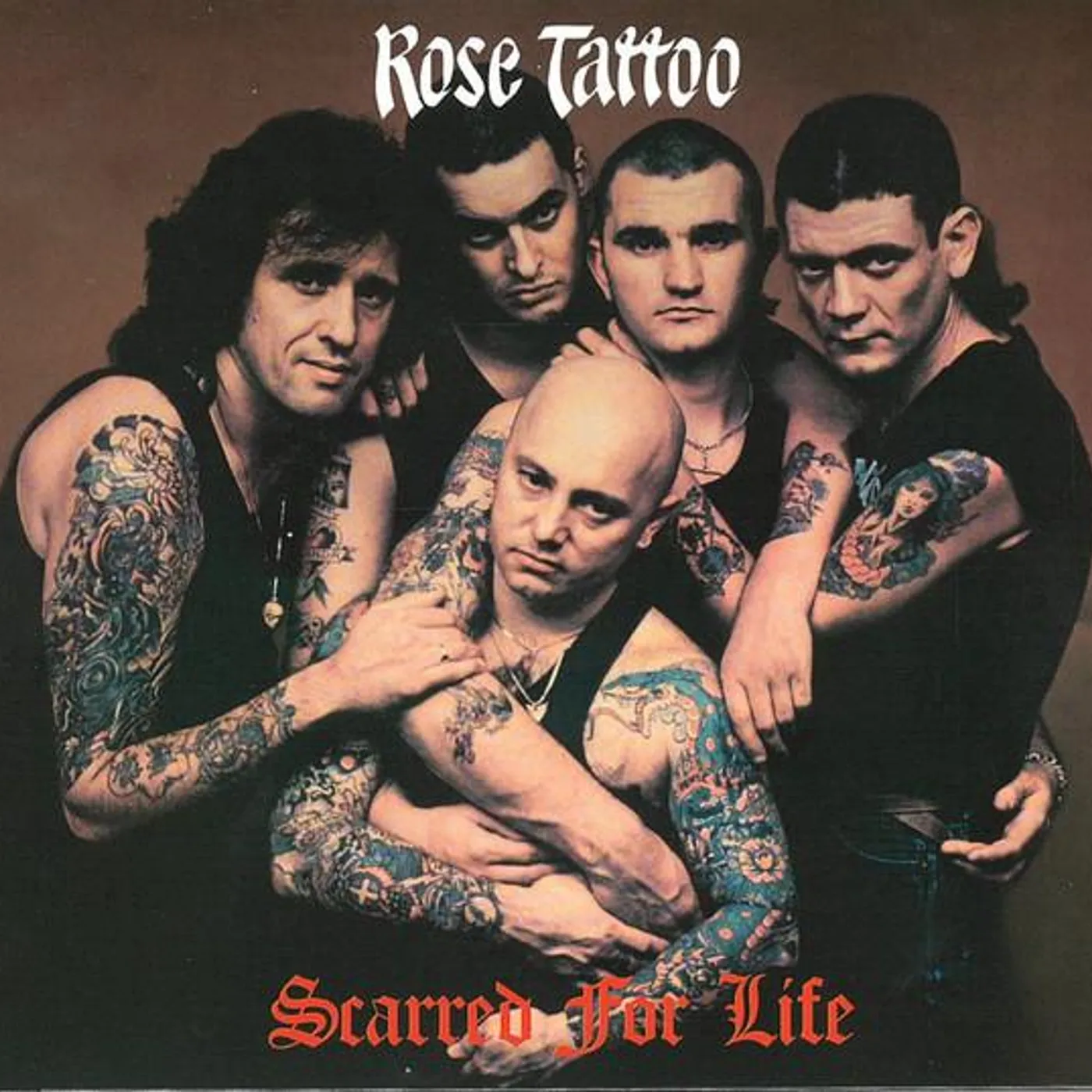 Rose Tattoo SCARRED FOR LIFE CD