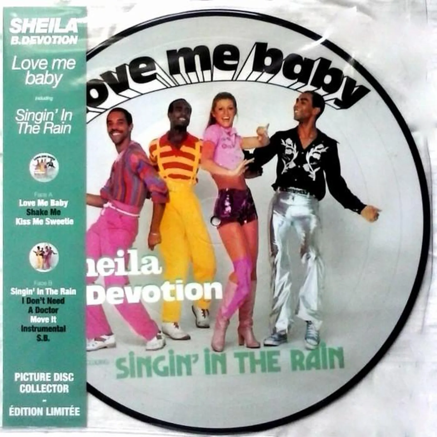 Sheila & B. Devotion LOVE ME BABY Vinyl Record