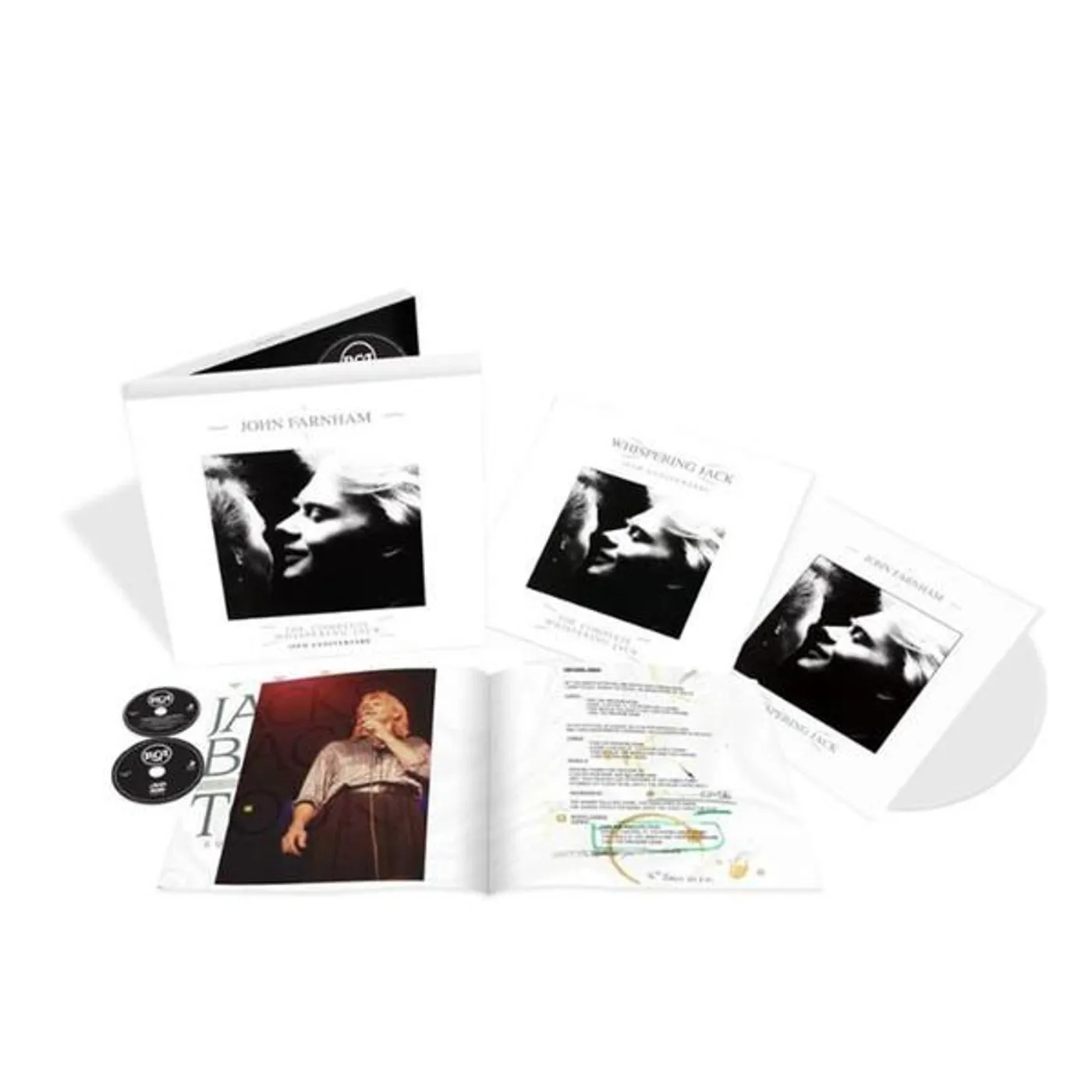 John Farnham COMPLETE WHISPERING JACK (30TH ANNIVERSARY/LTD BOX/NUMBERED/LP/CD/DVD) Vinyl Record