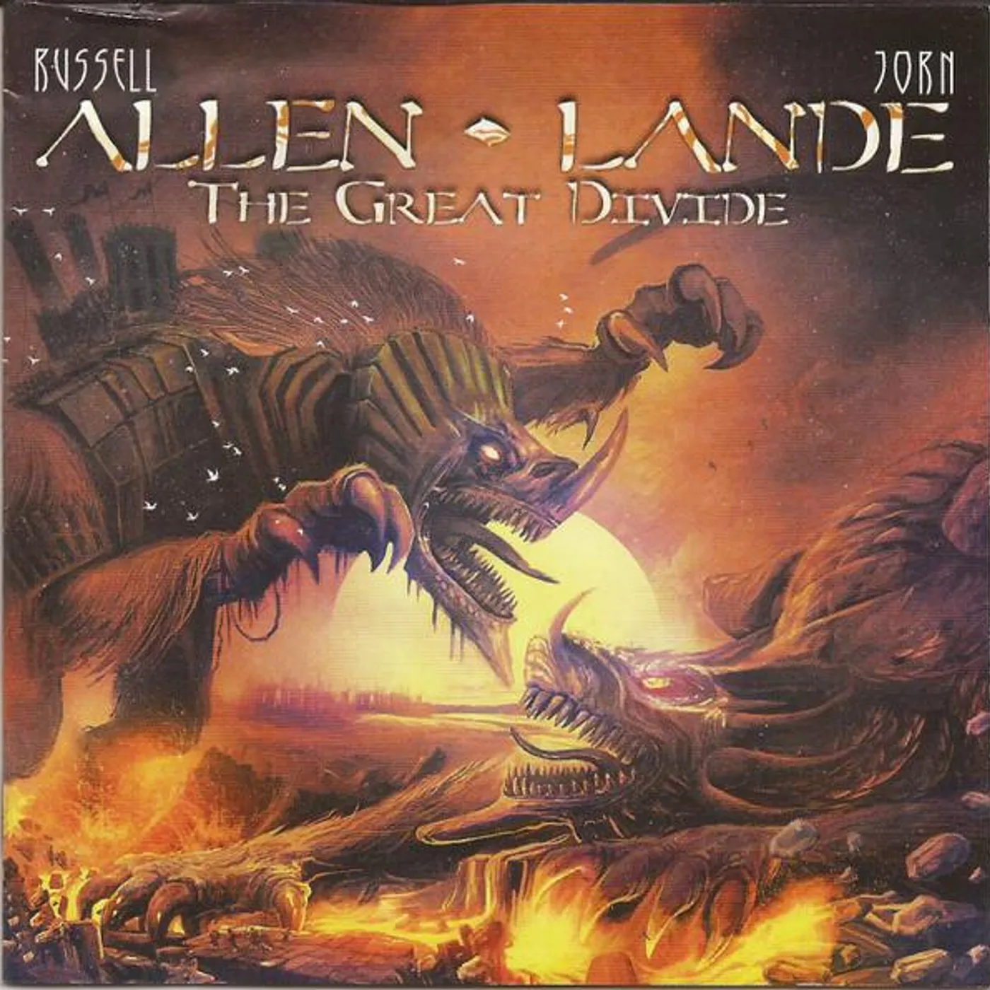 Allen Lande GREAT DIVIDE CD