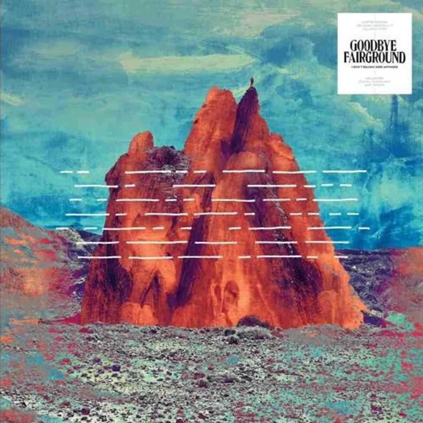 Goodbye Fairground I DON'T BELONG HERE ANYMORE Vinyl Record