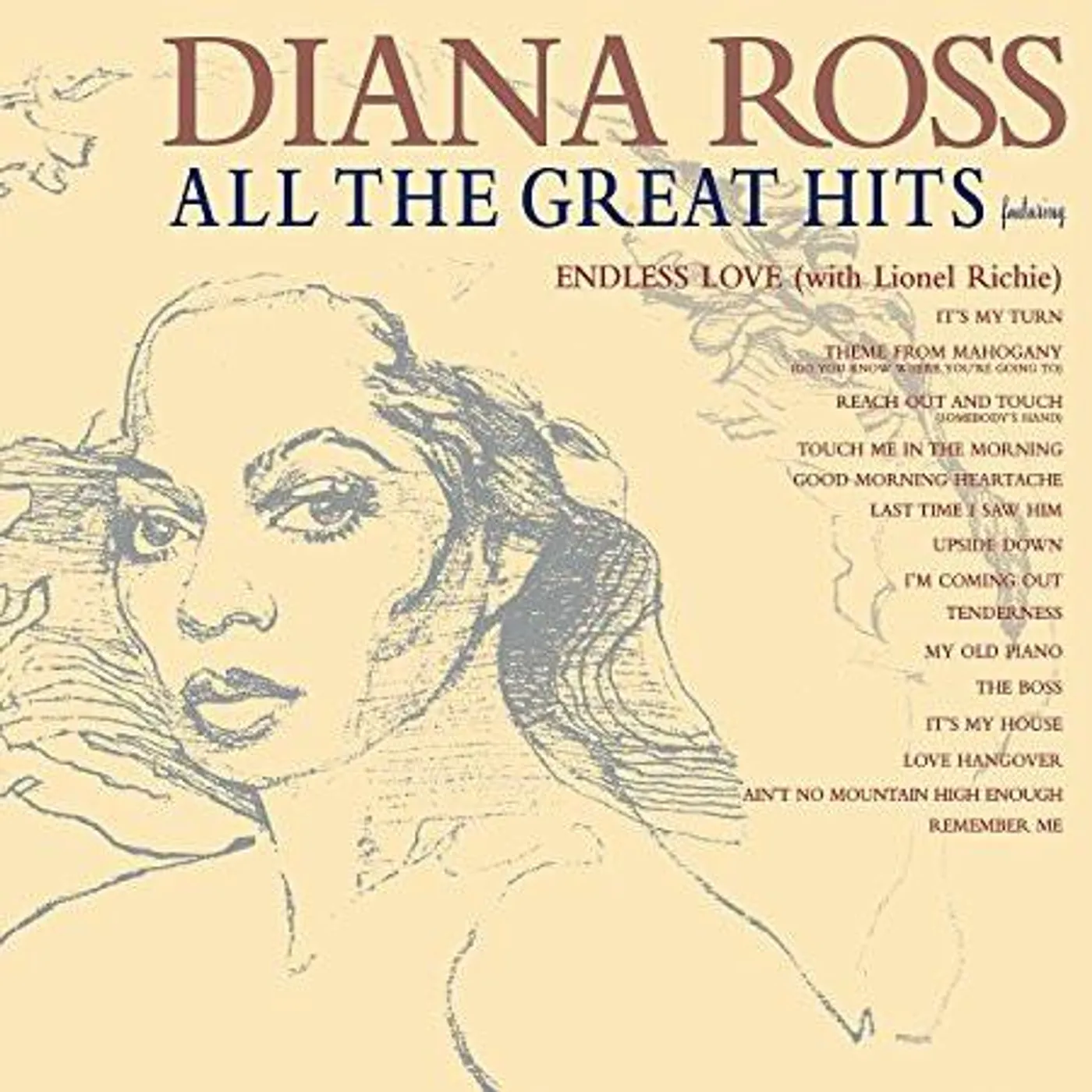 Diana Ross ALL THE GREAT HITS CD