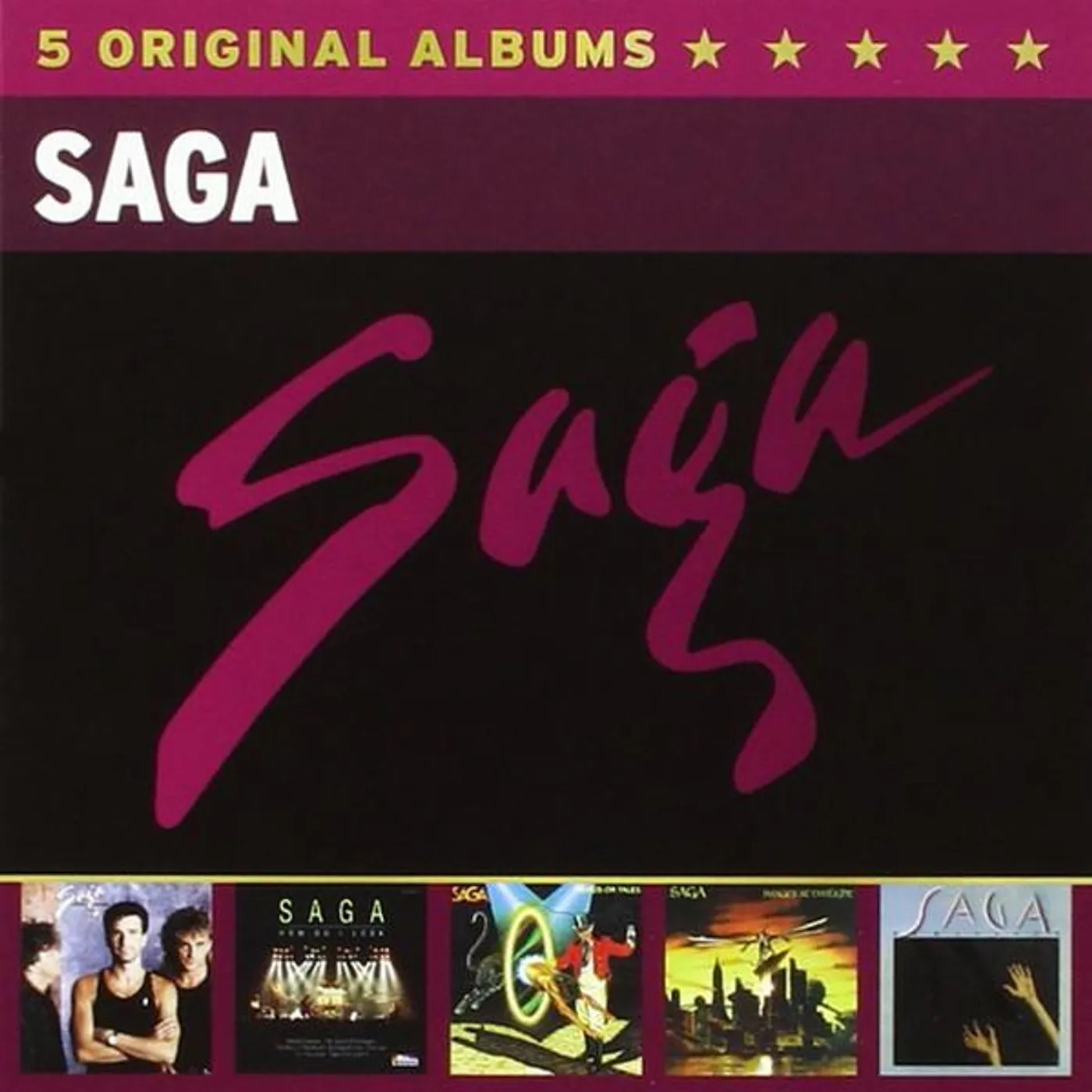 Saga 5 ORIGINAL ALBUMS VOL.1 CD