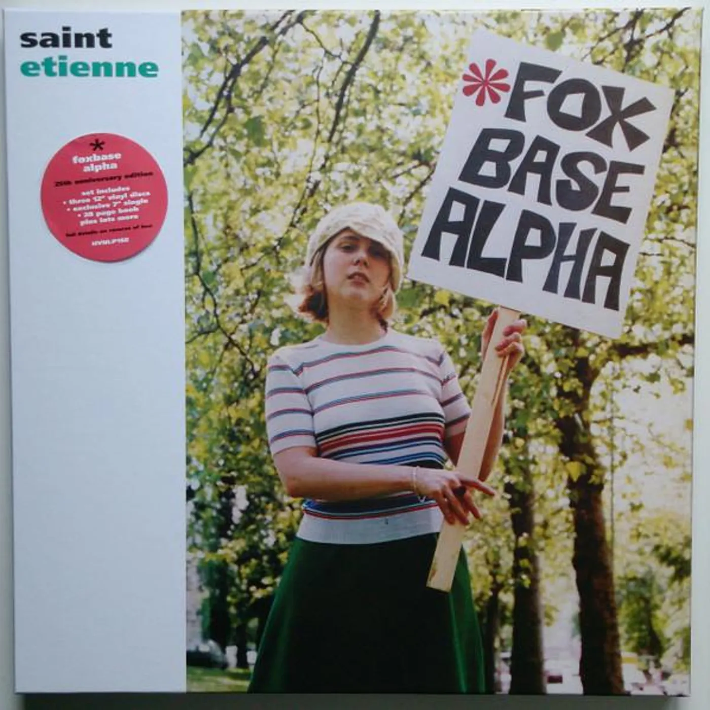 Saint Etienne FOXBASE ALPHA (25TH ANNIVERSARY 3LP EDITION) Vinyl Record