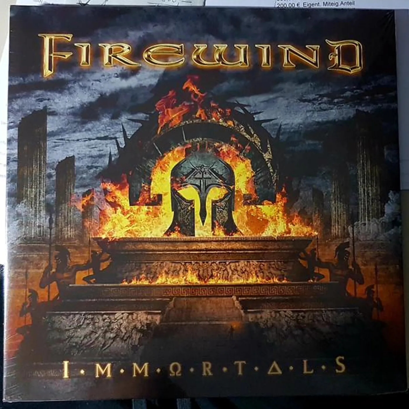 Firewind IMMORTALS (BLUE VINYL/LIMITED) Vinyl Record