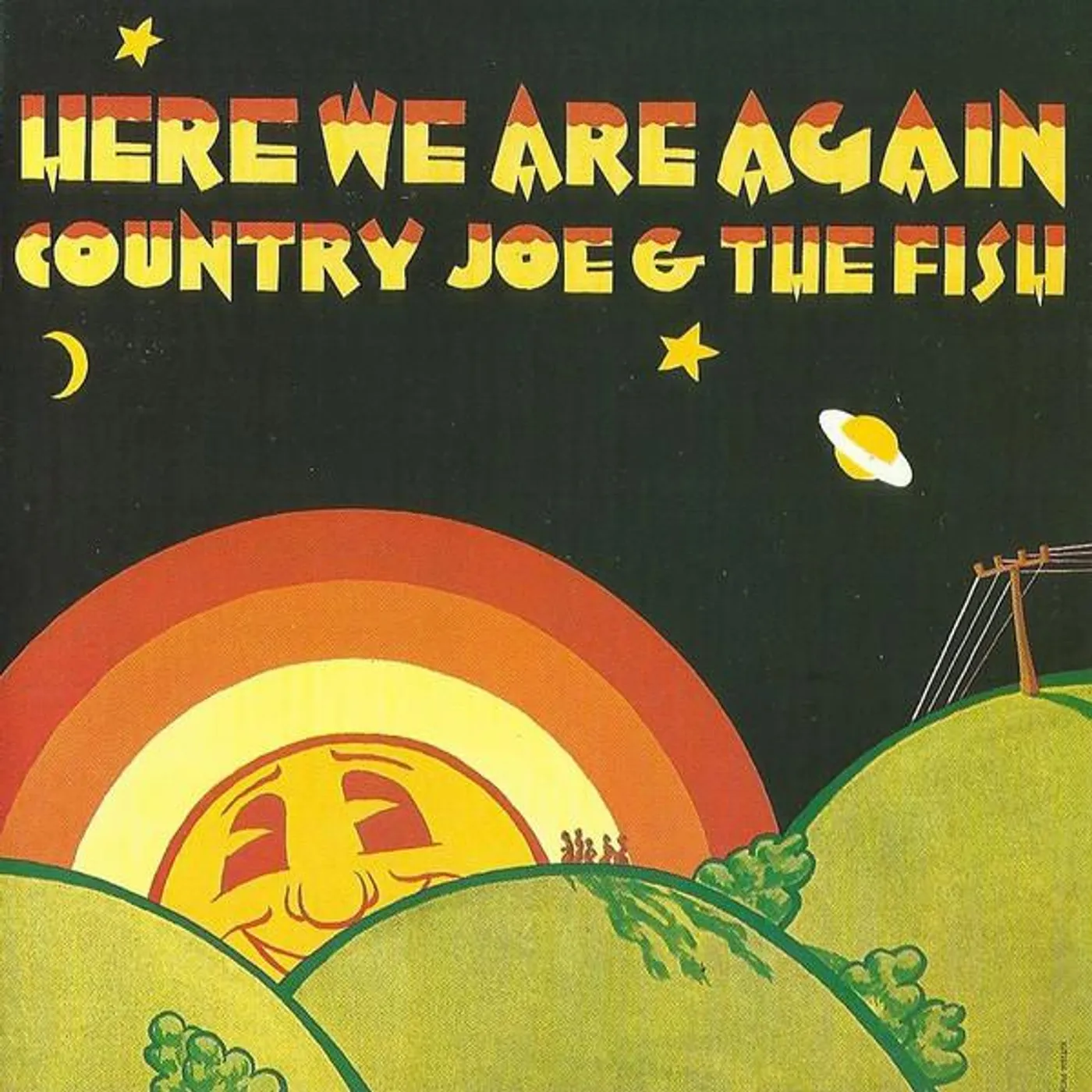 Country Joe & The Fish HERE WE ARE AGAIN CD