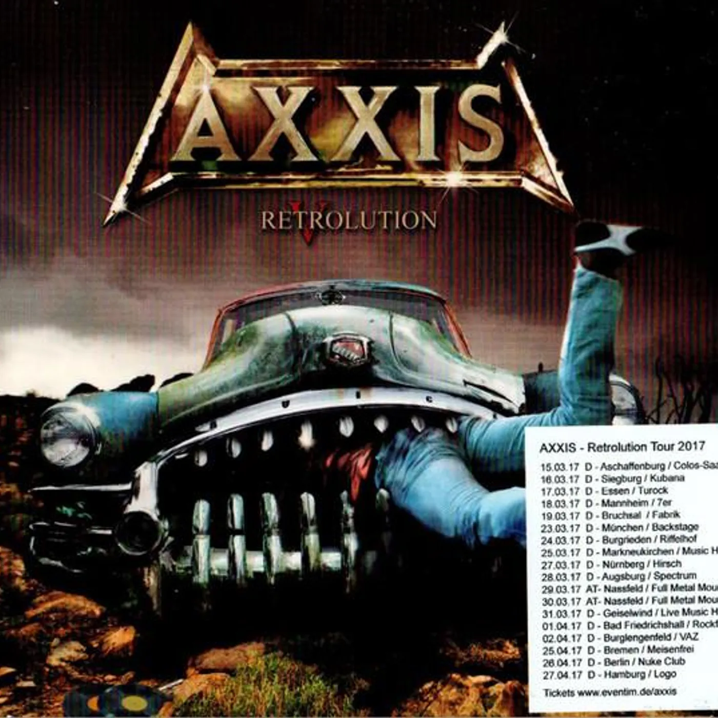 Axxis RETROLUTION CD