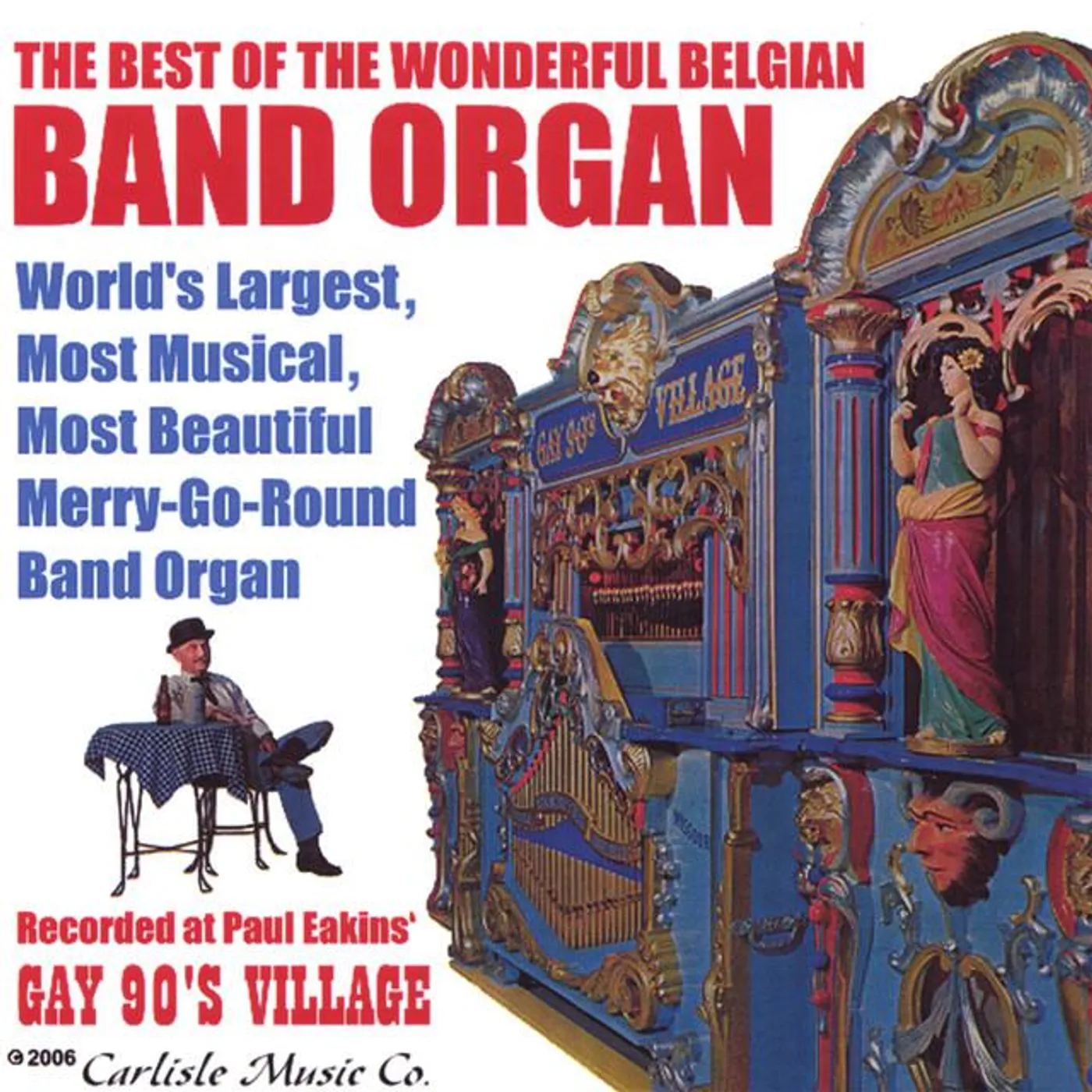 1885 Mortier Belgian Band Organ Brand Page