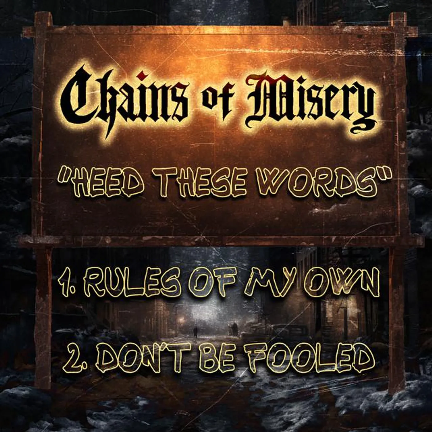 Chains of Misery Brand Page