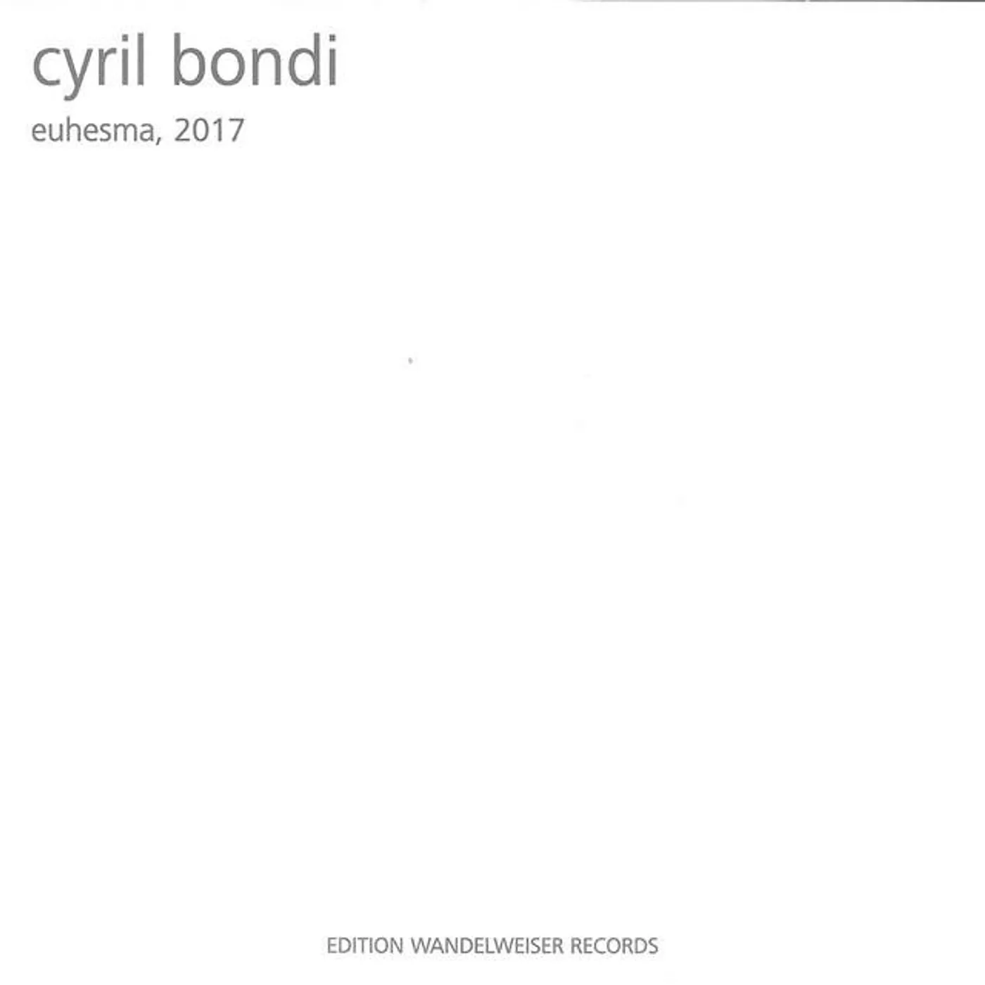 Cyril Bondi Brand Page