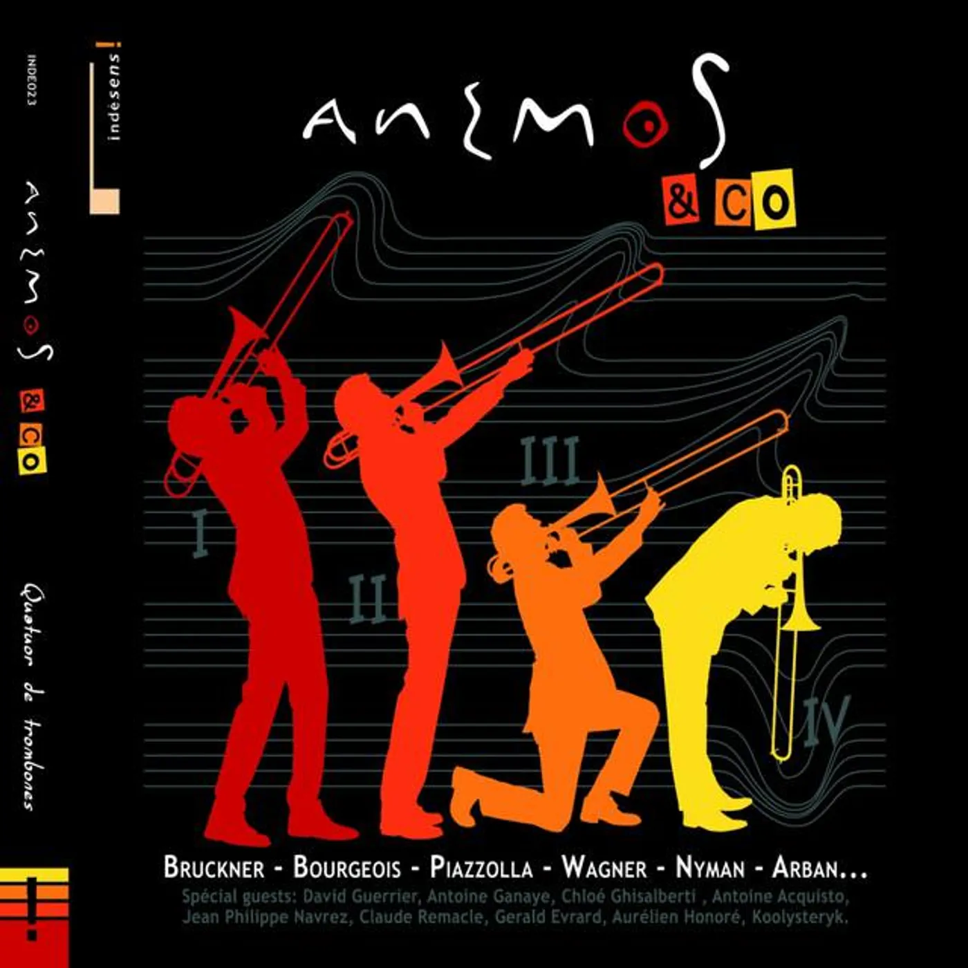 Anémos trombone quartet