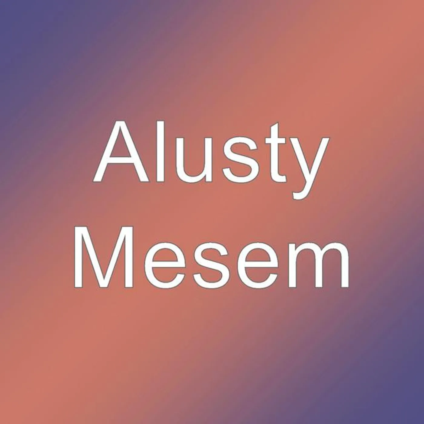 Alusty
