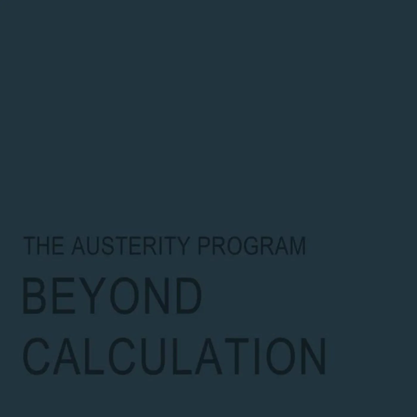 The Austerity Program Brand Page