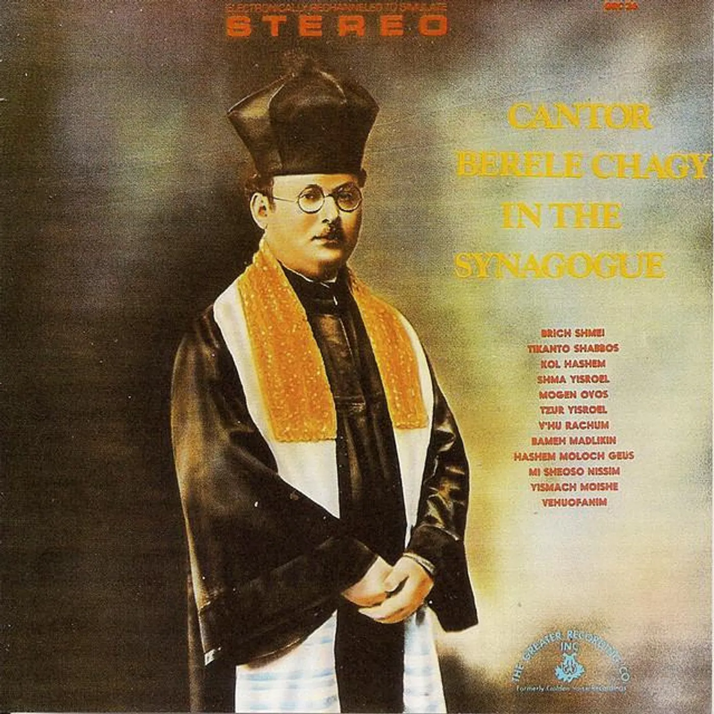 Berele Chagy Brand Page