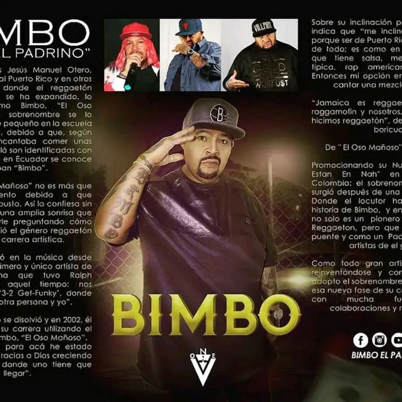 Bimbo el Oso Mañoso Brand Page