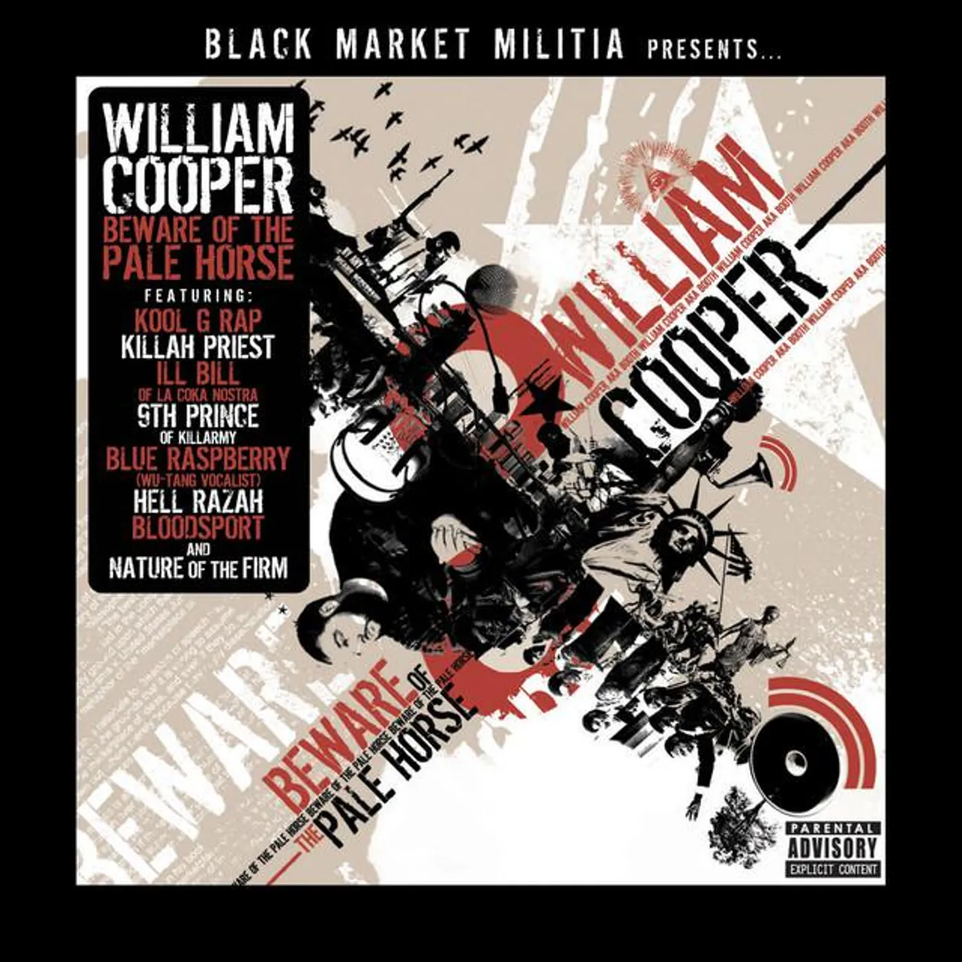 Black Market Militia Presents: William Cooper Brand Page