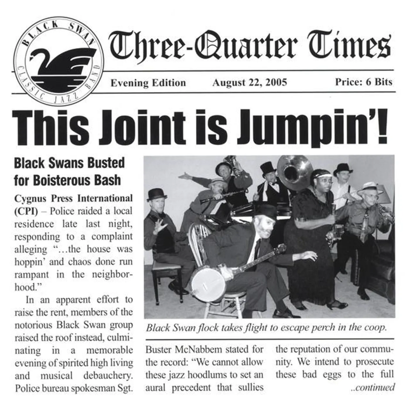 Black Swan Classic Jazz Band