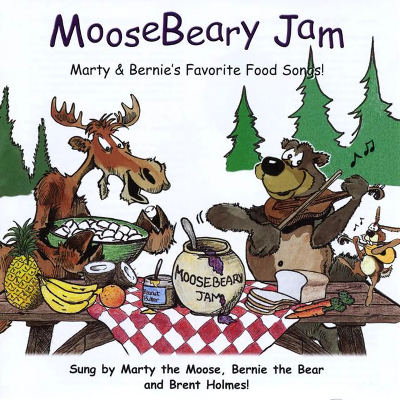 Brent Holmes, Marty The Moose & Bernie The Bear Brand Page
