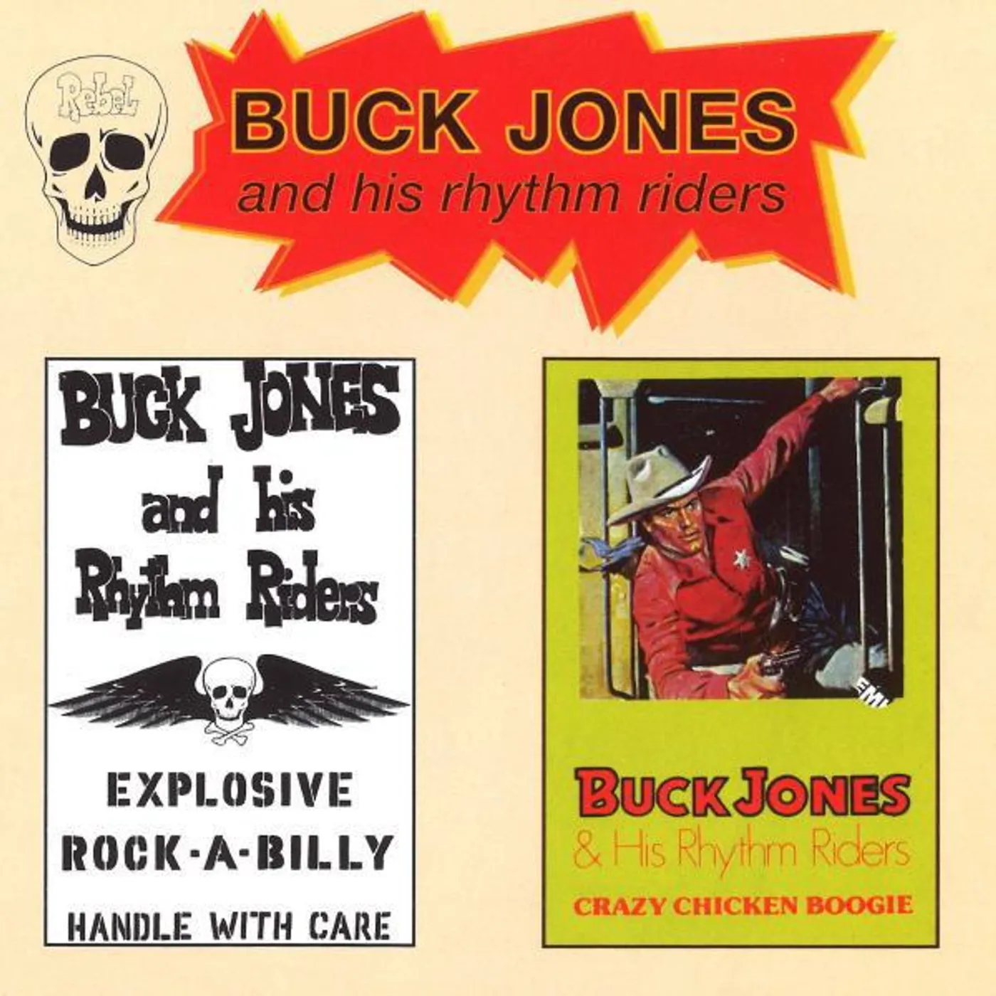 Buck Jones & His Rhythm Riders Brand Page