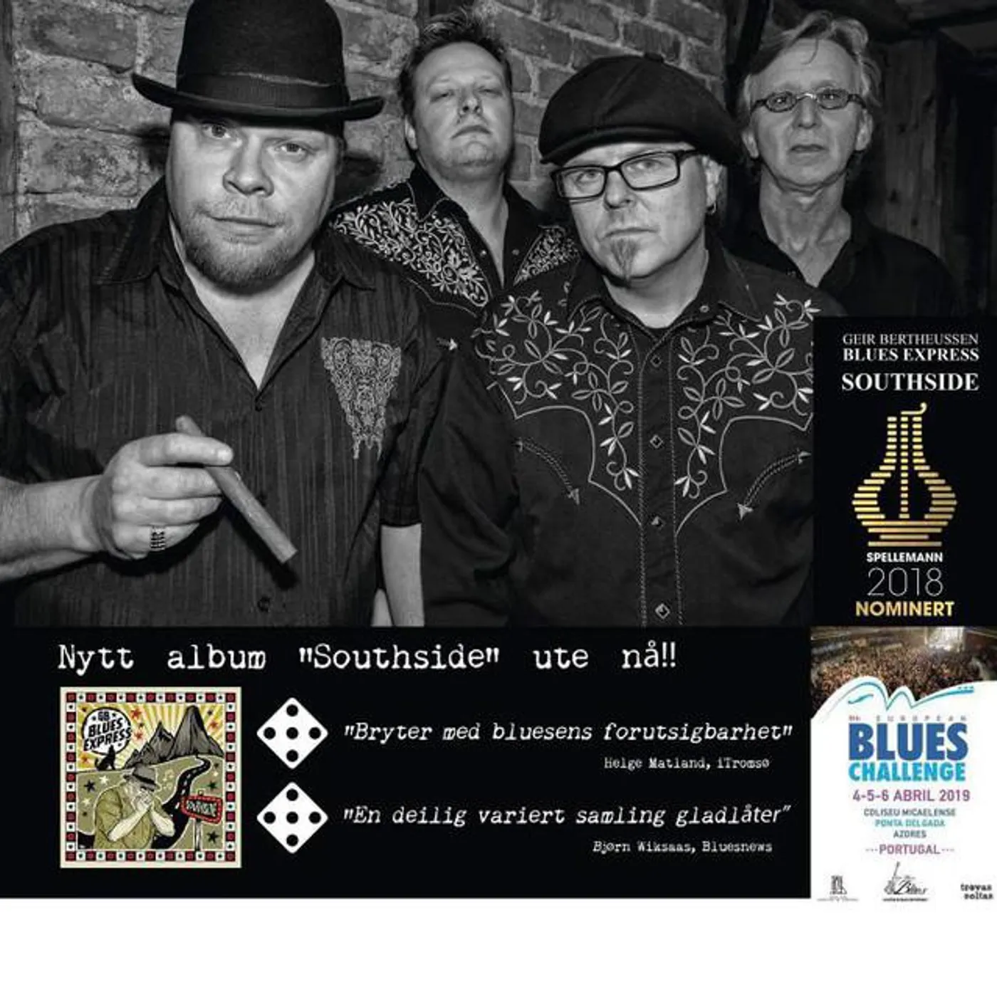 Geir Bertheussen Blues Express Brand Page