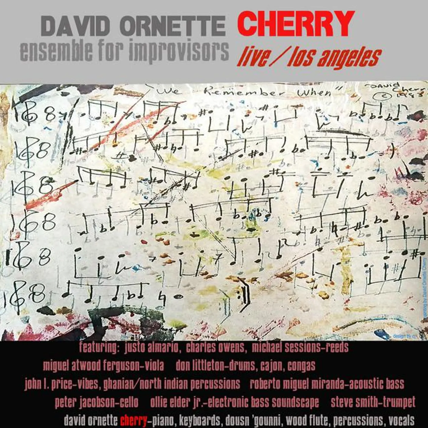 David Ornette Cherry Brand Page