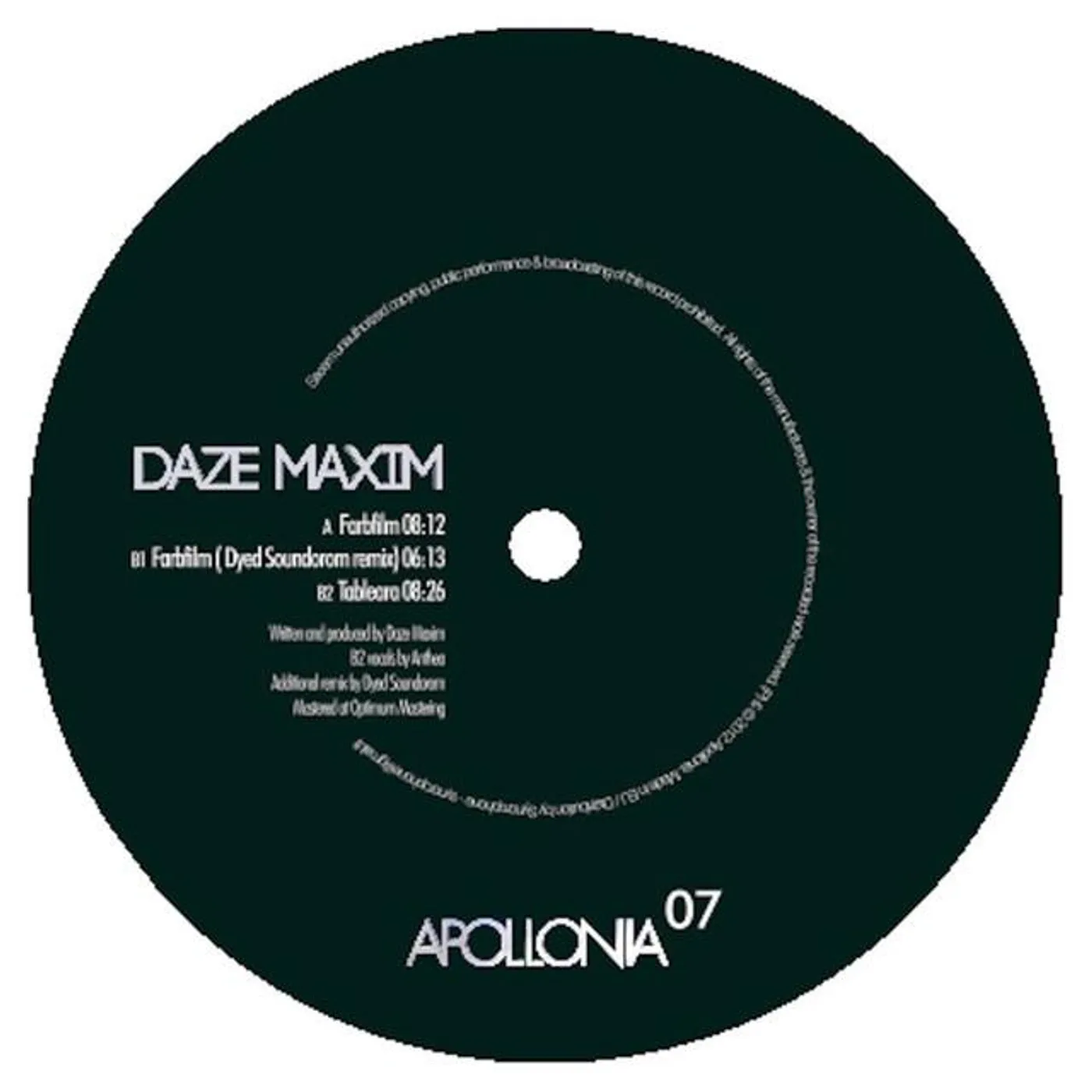 Daze Maxim Brand Page