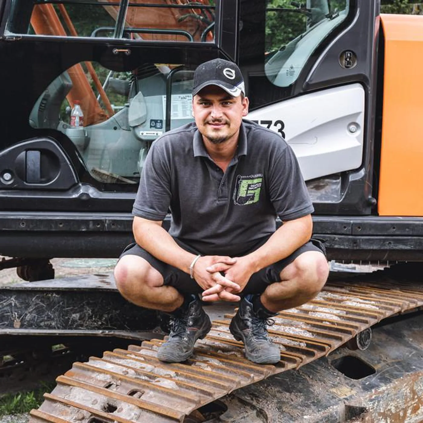 Der Macker mit dem Bagger