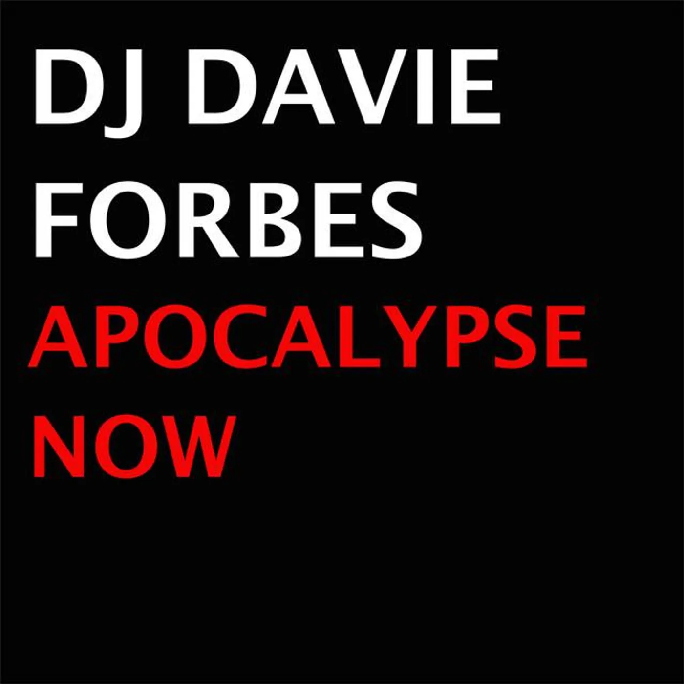 DJ Davie Forbes Brand Page