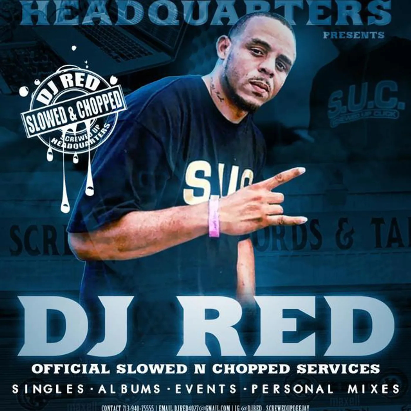 DJ Red Brand Page