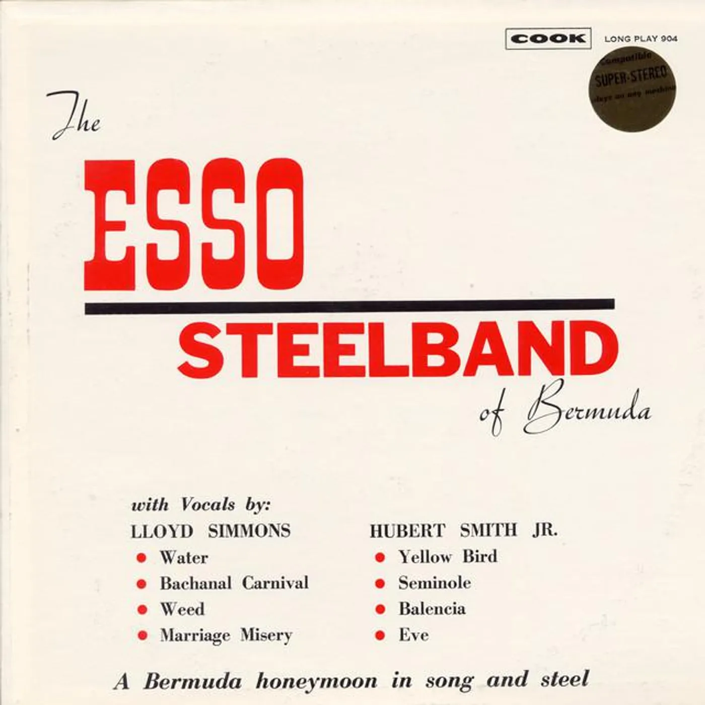 Esso Steel Band of Bermuda Brand Page