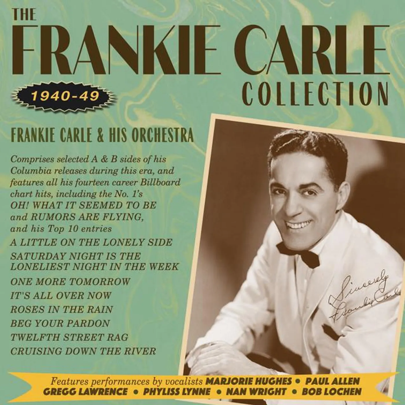 Frankie Carle Brand Page
