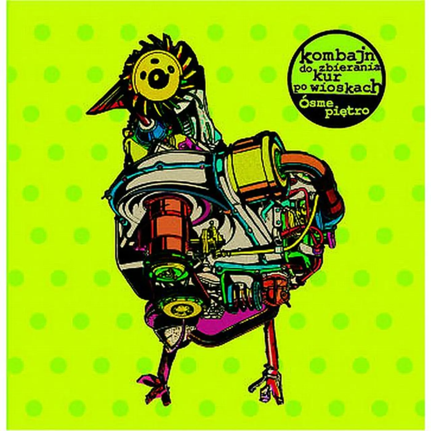 Kombajn do zbierania kur po wioskach