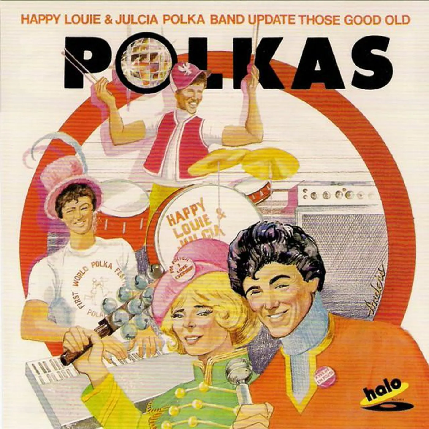 Happy Louie and Julcia's Polka Band / Happy Louie