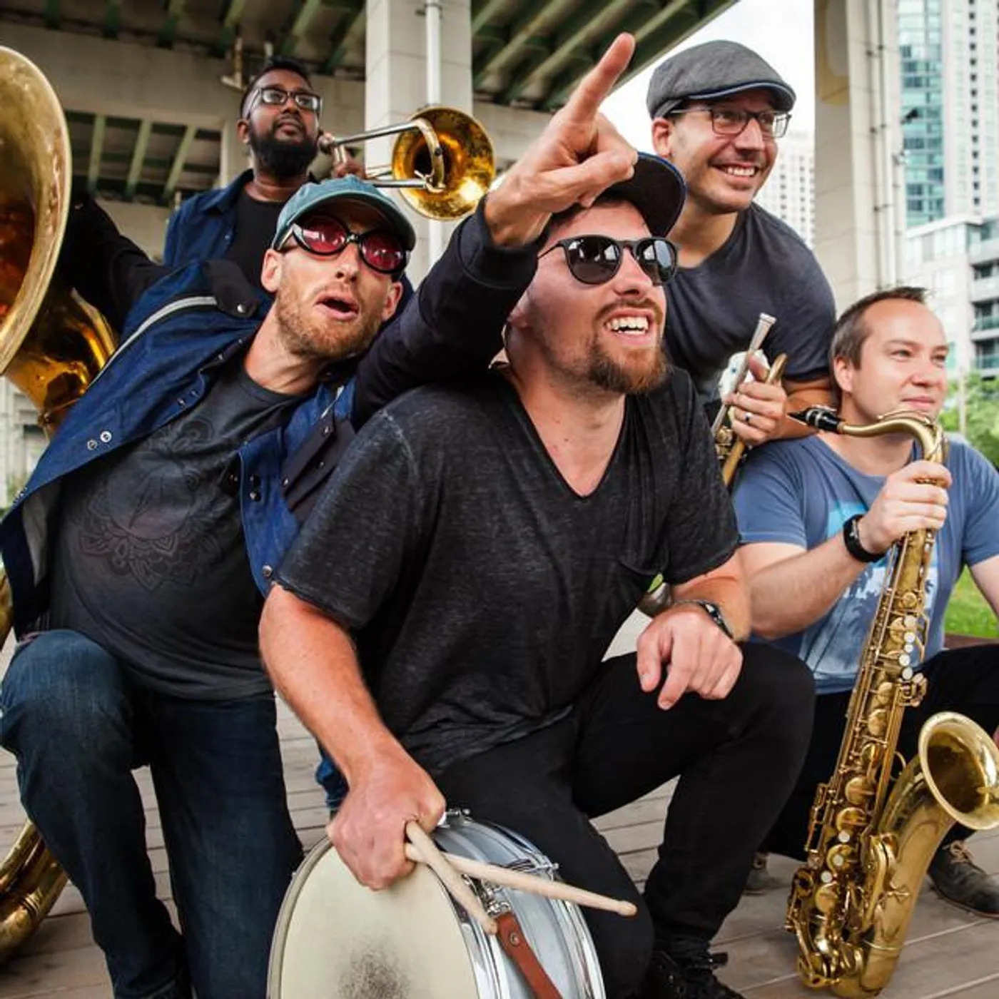 The Heavyweights Brass Band Brand Page