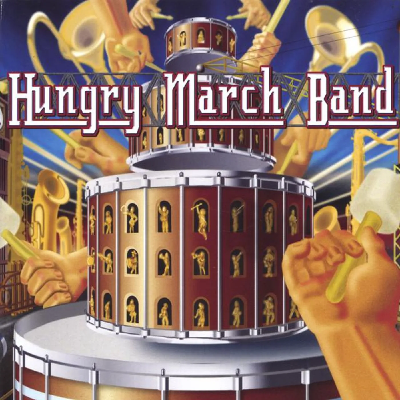 Hungry March Band Brand Page