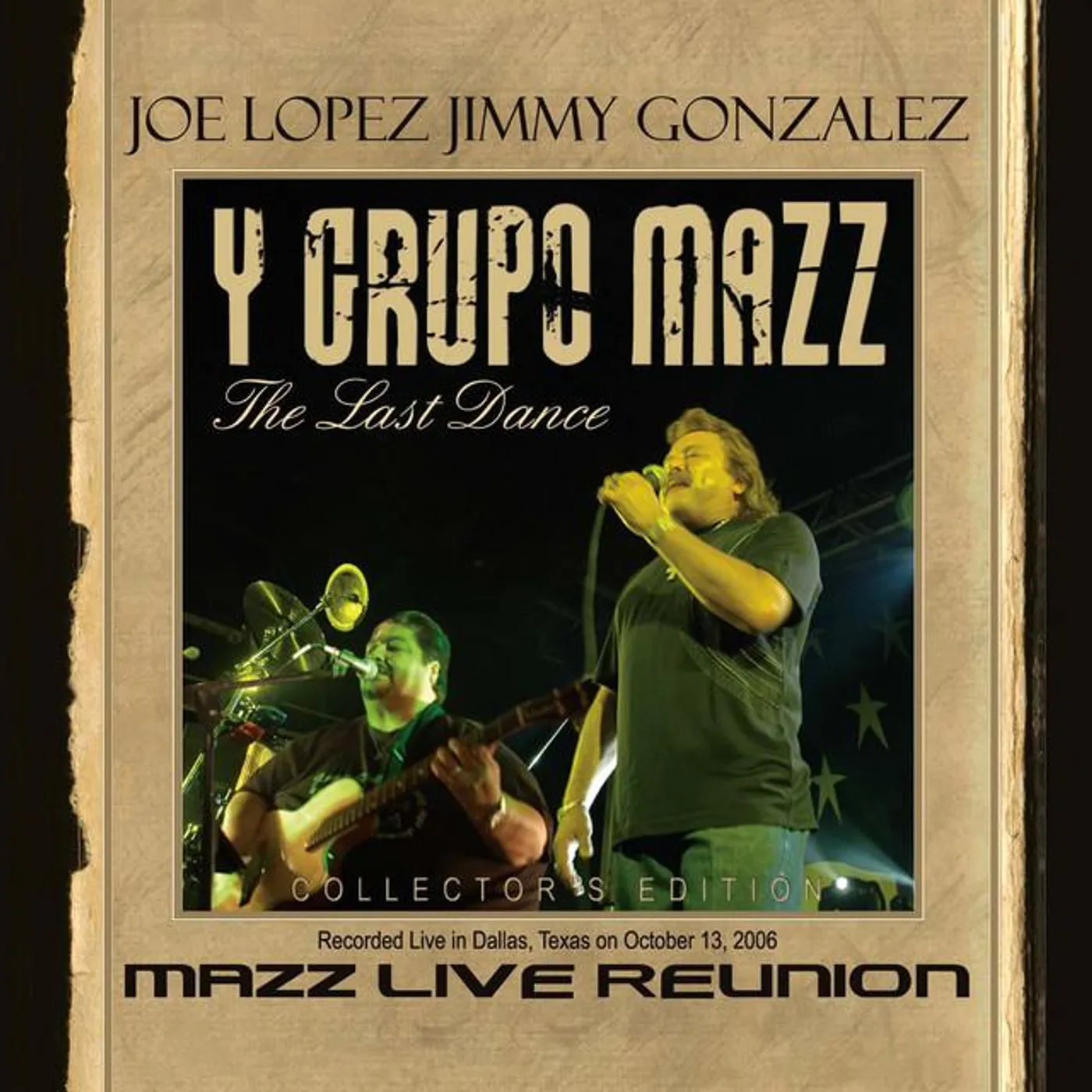 Joe Lopez, Jimmy Gonzalez Y Grupo MAZZ