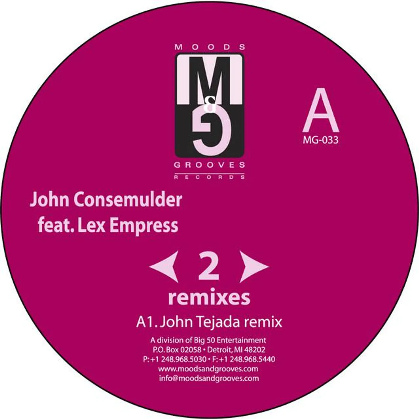 John Consemulder Brand Page
